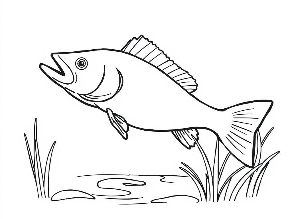 Fish Coloring Page