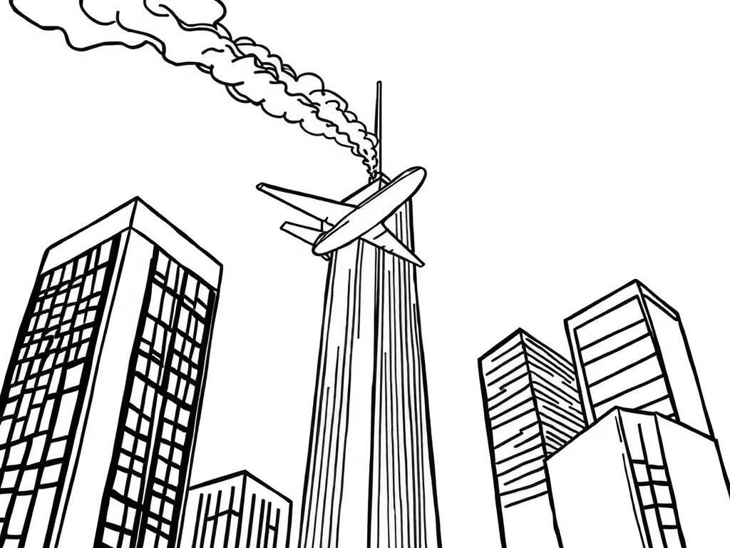 Urban Coloring Page