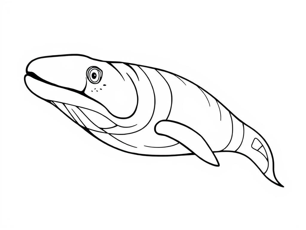 Whale Coloring Page