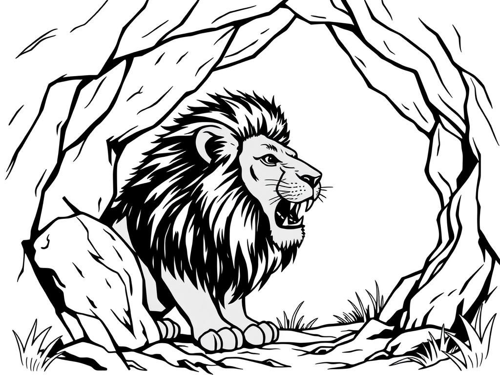 Wildlife Coloring Page