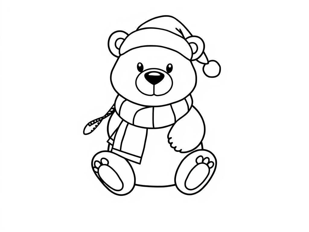 a christmas bear