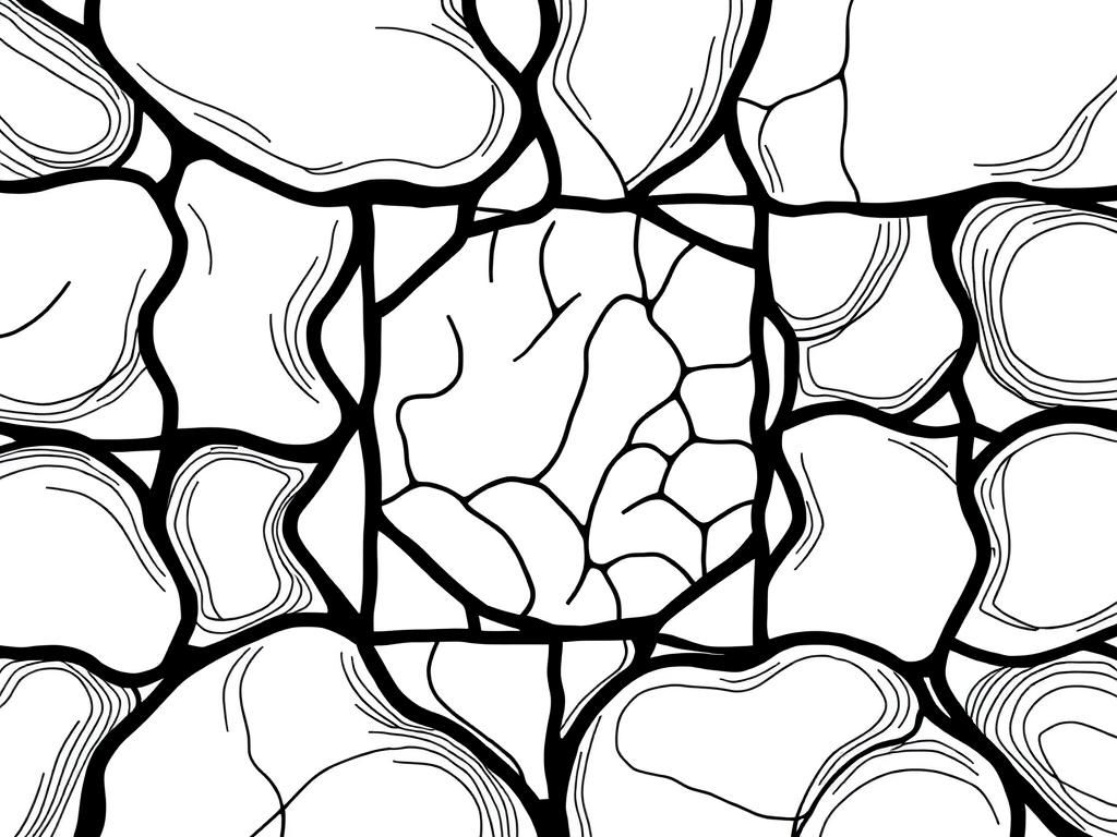 A color by number that reveals a hidden image among the sections - Free Printable Coloring Page