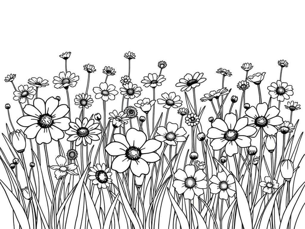 Preview of a field of flowers