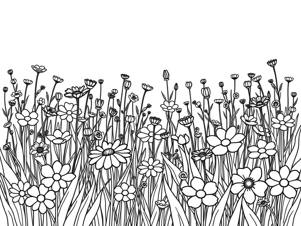 Preview of a field of flowers