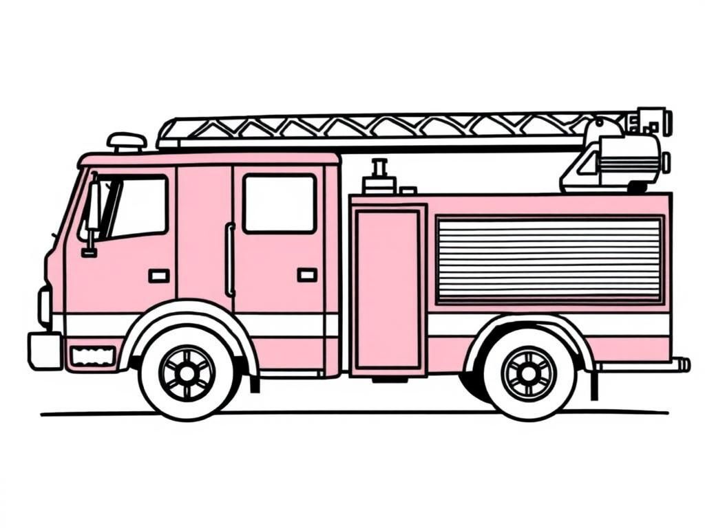 Preview of a firetruck without ladder