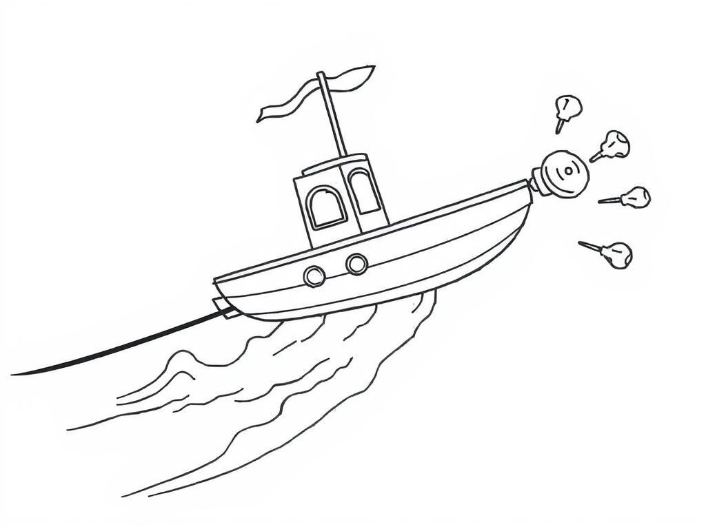 A flying ship shooting gumdrops