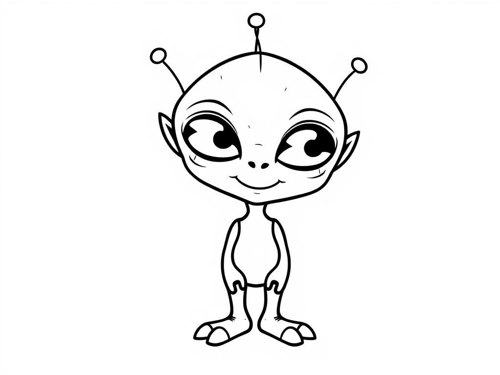 Preview of a friendly alien