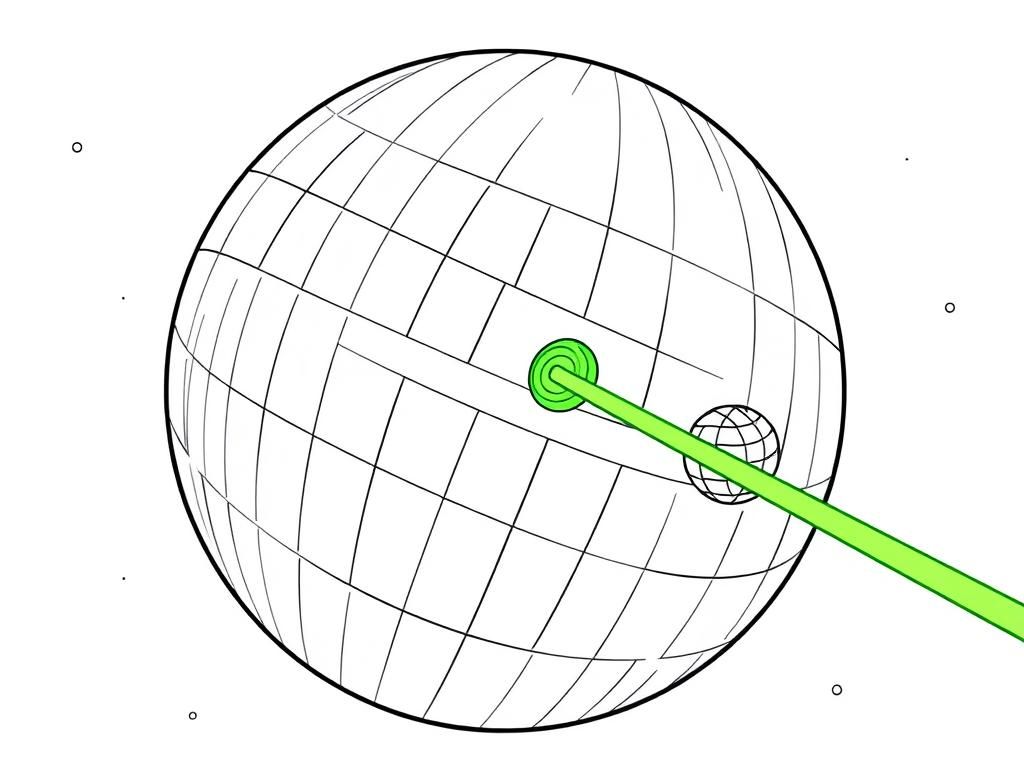 Death Star Laser Beam Coloring Page