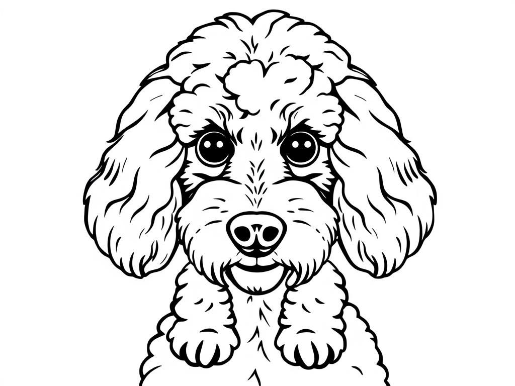 Preview of A good looking poodle