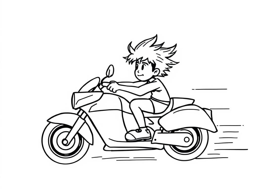 a guy with messy hair going fast in a lambogini realistic
