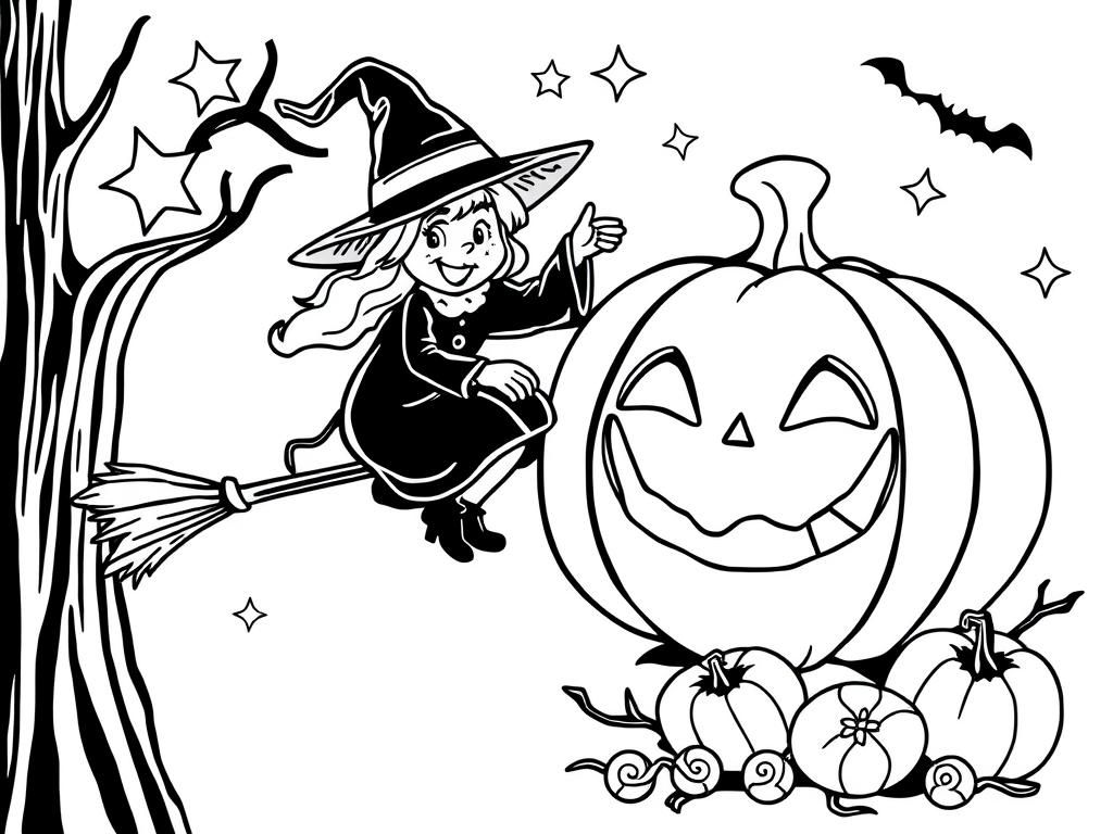 Halloween Coloring Page