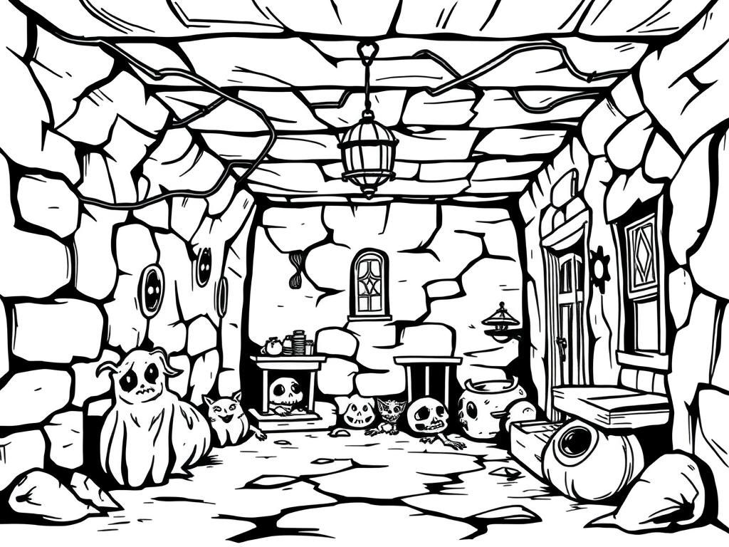 Preview of a haunted basement