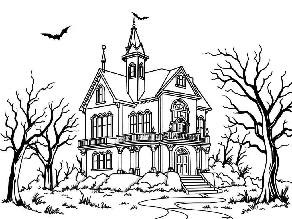 Preview of a haunted mansion