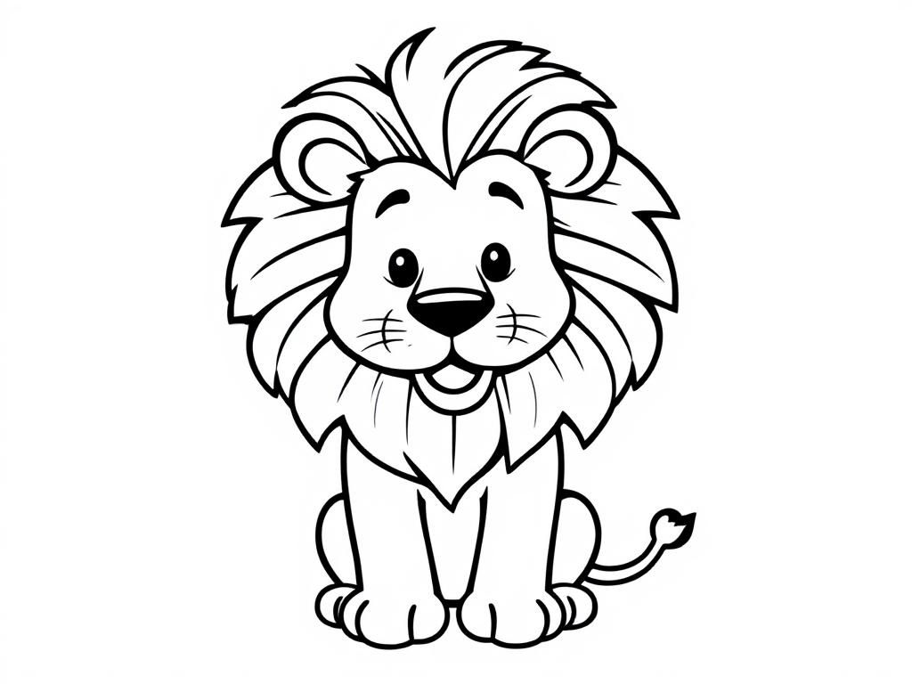 A lion 