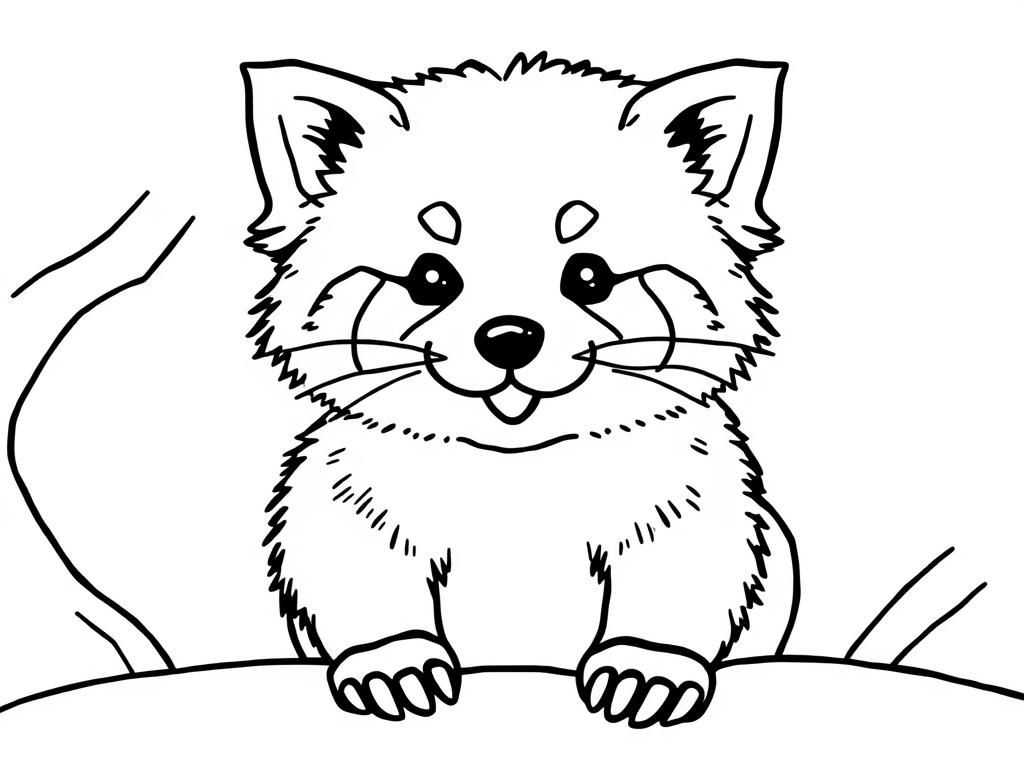 Preview of a little red panda