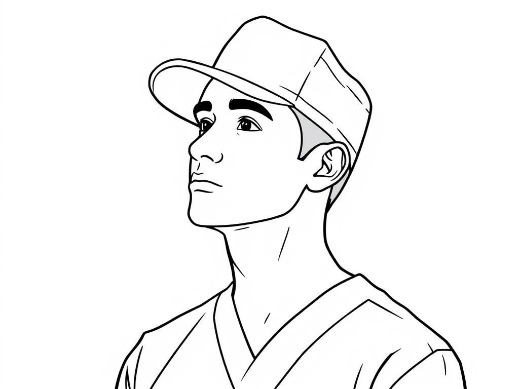 Man Coloring Page