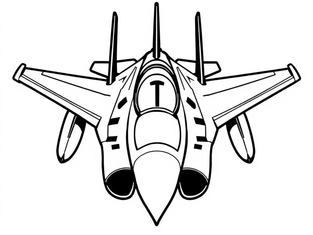 Preview of a modern fighter jet