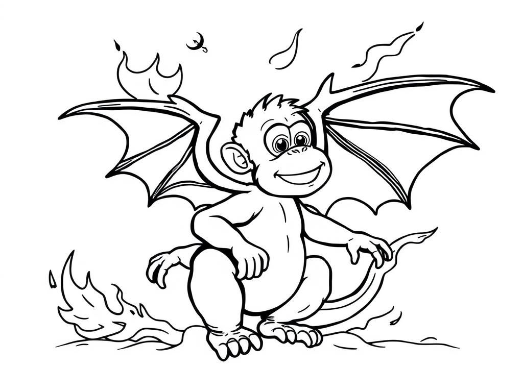 Dragon Coloring Page