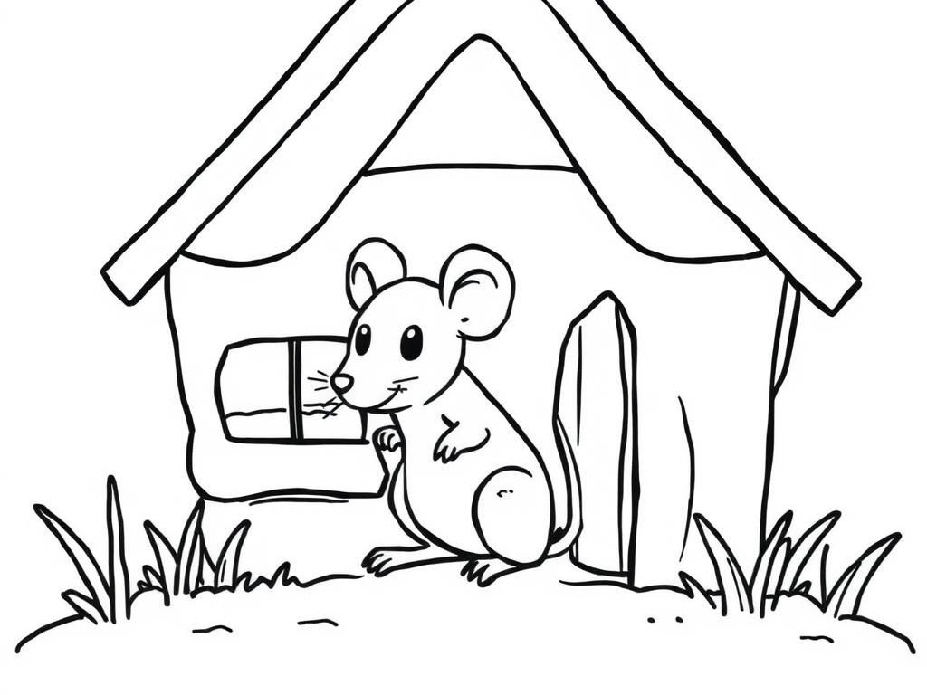 Preview of a mouse in a house