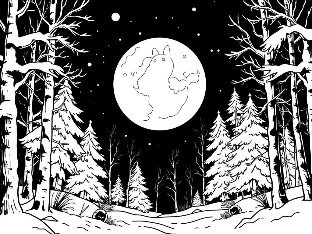 Fantasy Coloring Page