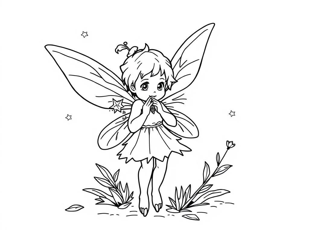 Preview of A pixie using its magic