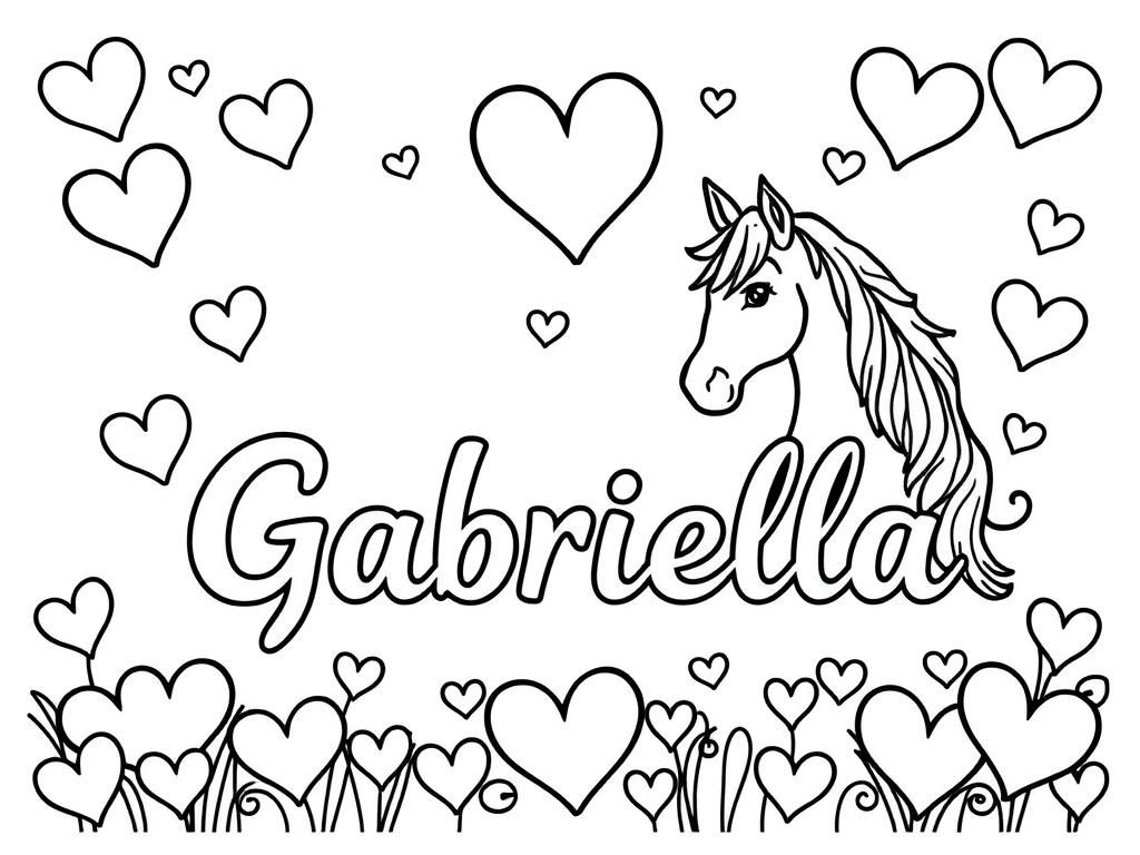 Horse Coloring Page - Great for Kids Who Love Animals