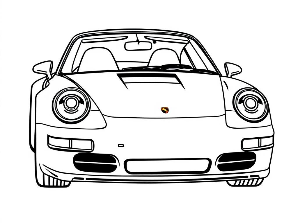 Preview of A Porche 911