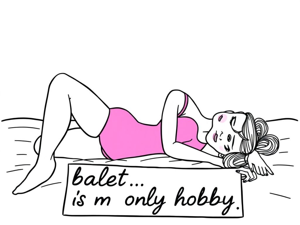 Ballet Dancer Coloring Page