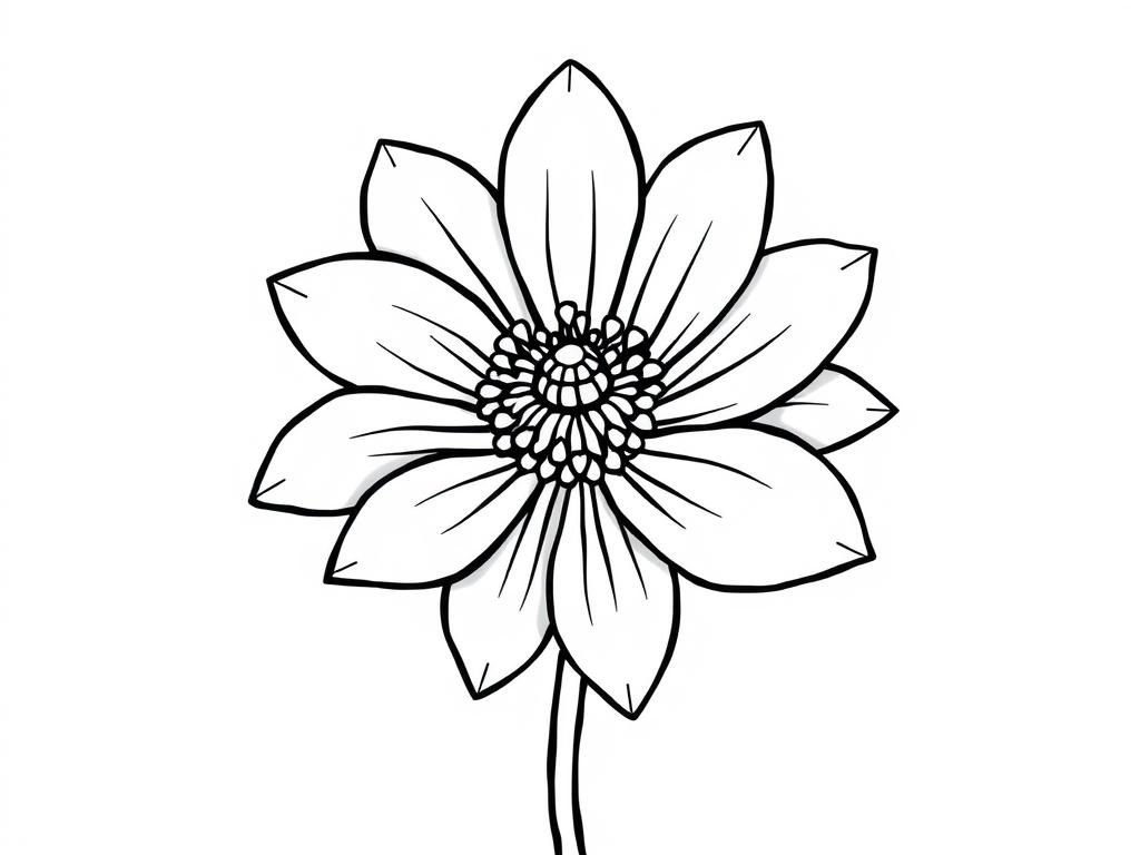 Preview of a single detailed flower