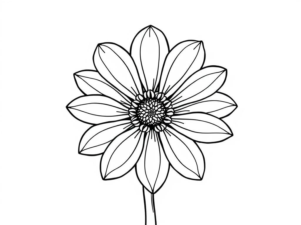 Preview of a single very detailed flower