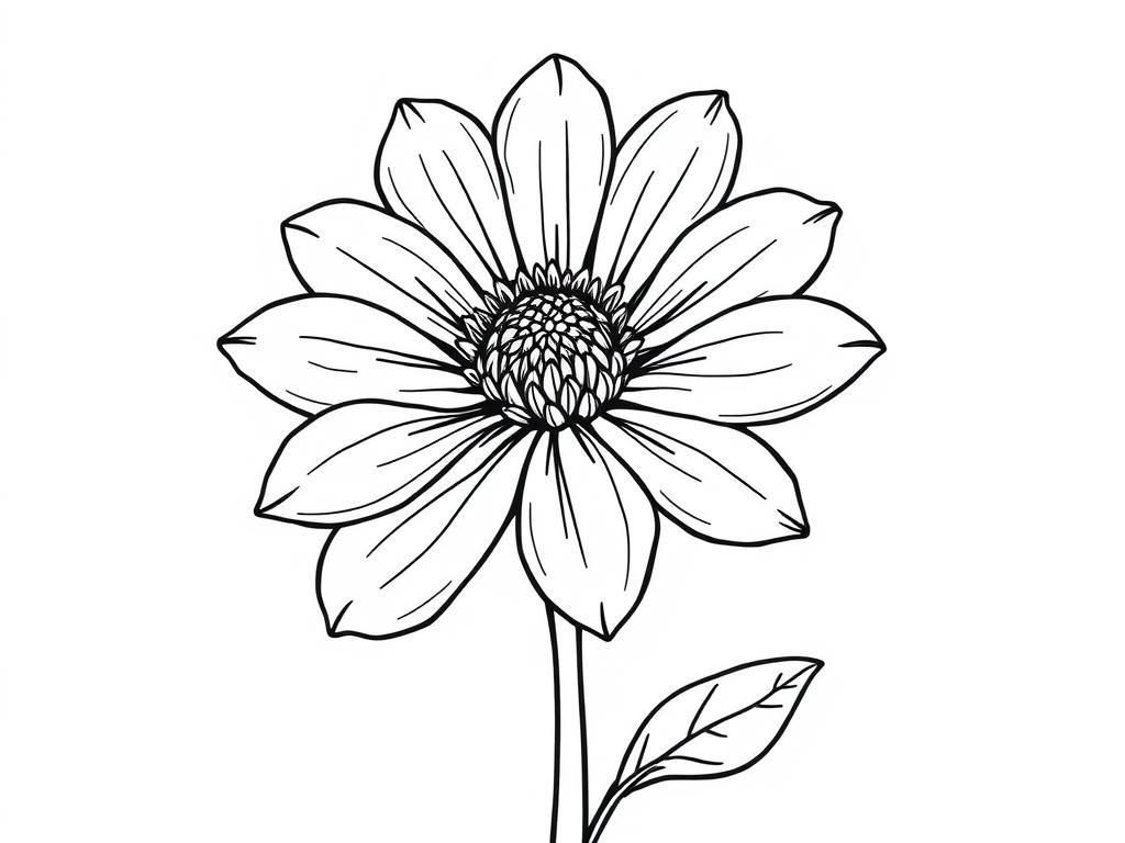 Preview of a single very detailed flower