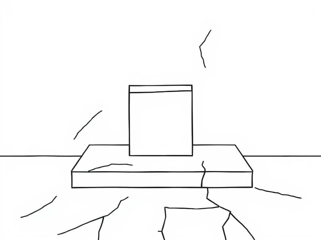 A square sliding on a 2D rectangular platform that is not cracked inside a Ipad