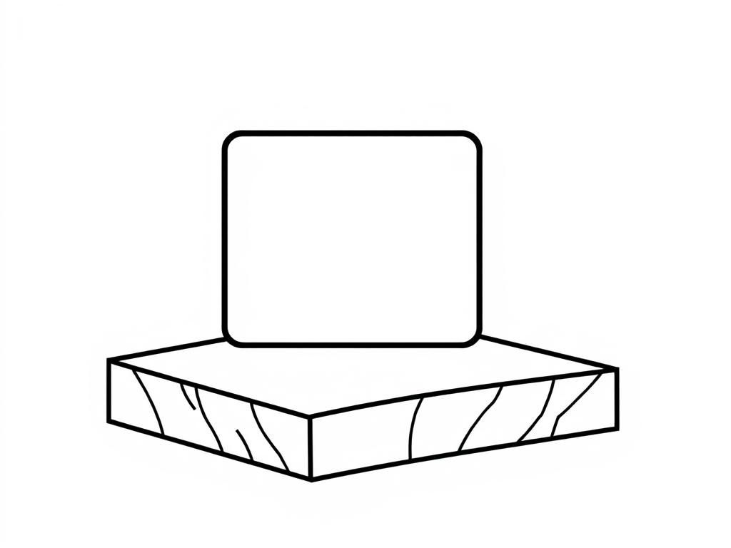 A square sliding on a 2D rectangular platform that is not cracked INSIDE a Ipad