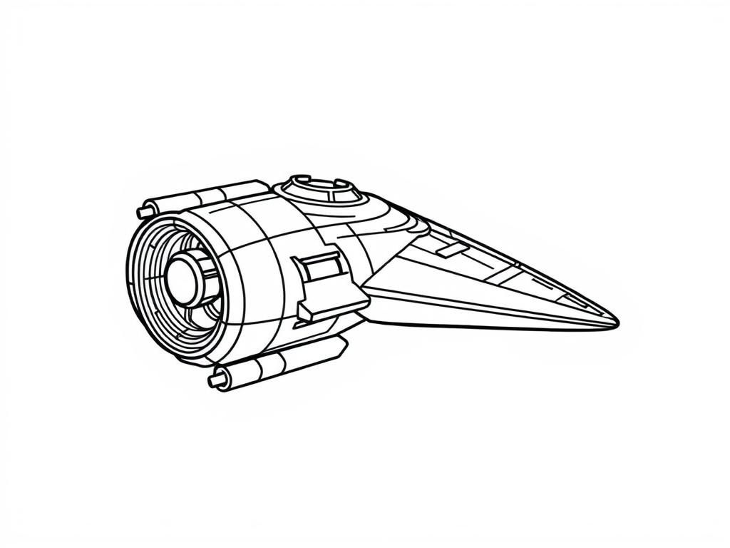 Preview of a star ship