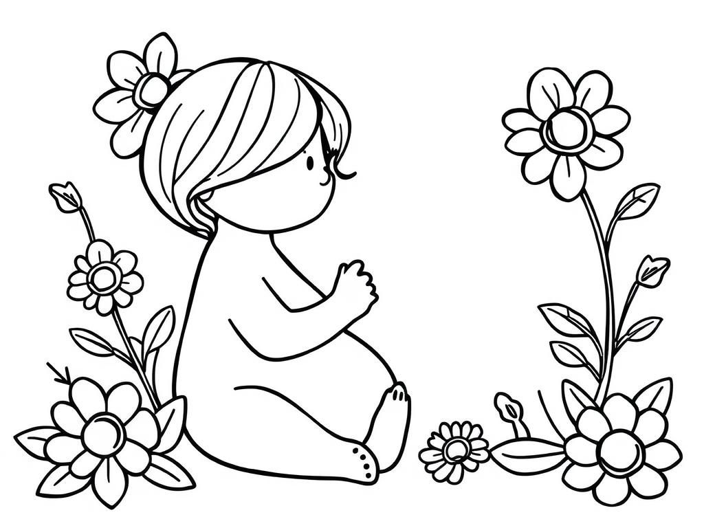 Garden Coloring Page