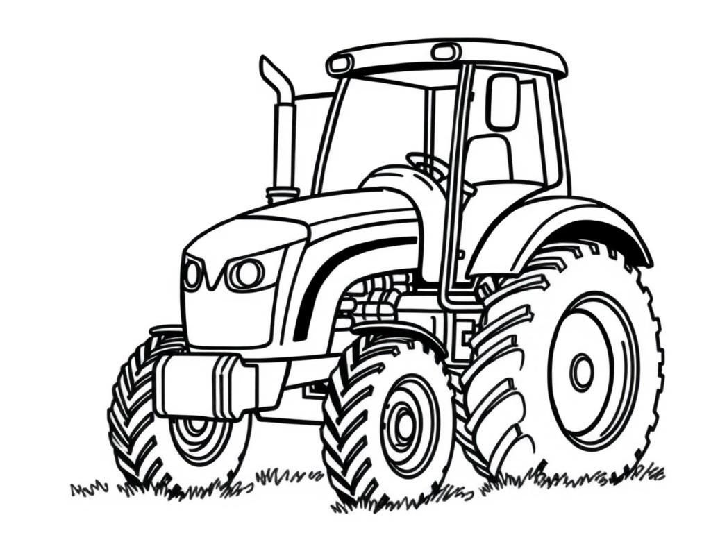 a tractor