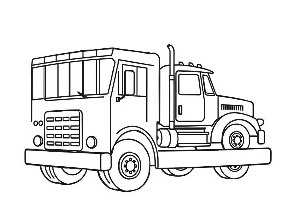 Preview of a transporter truck