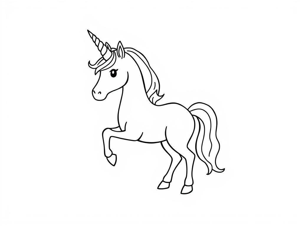 Preview of A unicorn without a horn