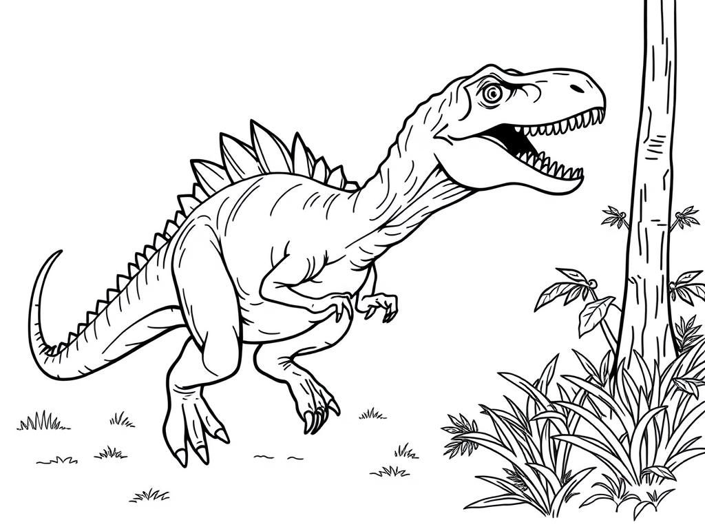 Dinosaur Coloring Page: Color Your Favourite Prehistoric Creatures