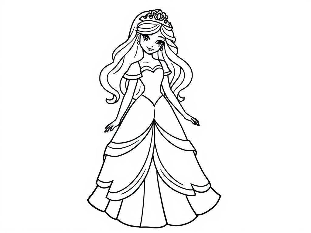 adult princess full body