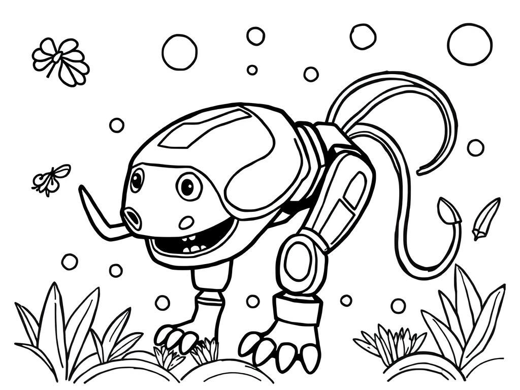 ai that works - Free Printable Coloring Page