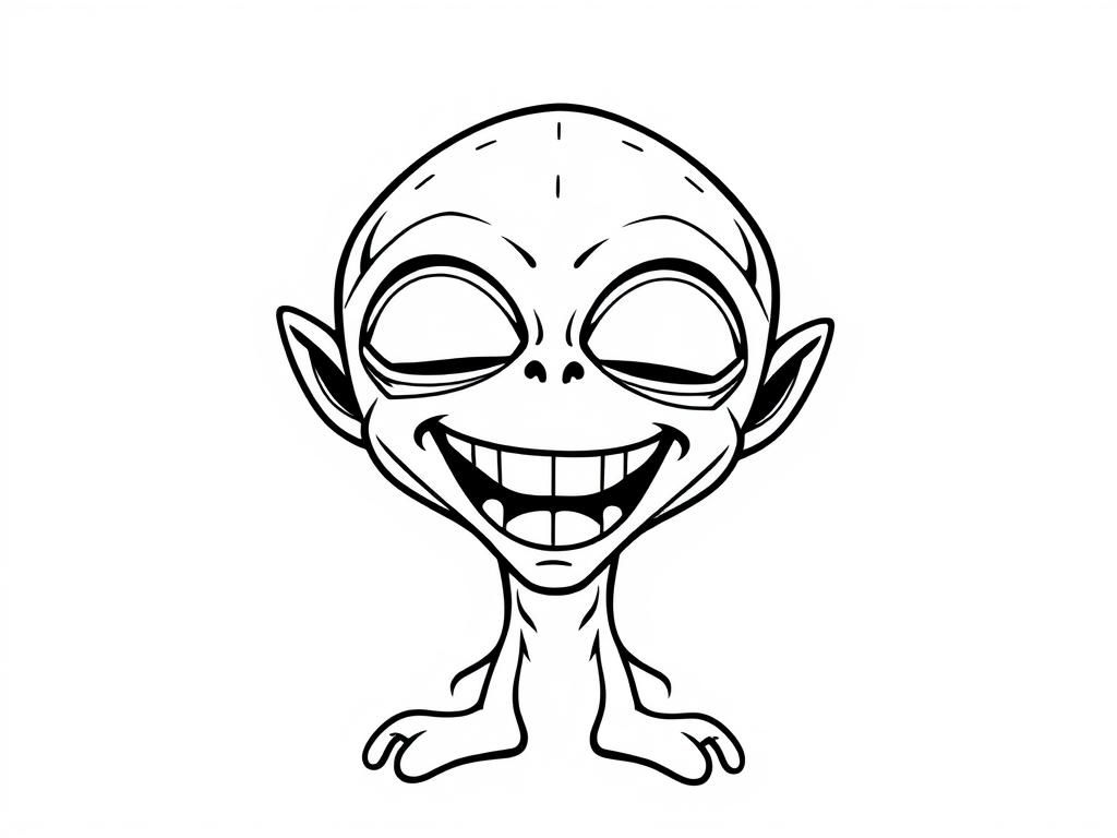 alien laughing