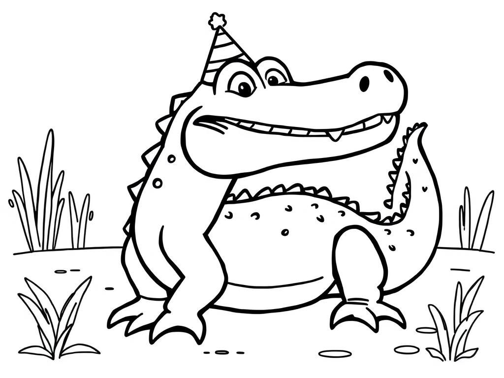 Preview of alligator birthday