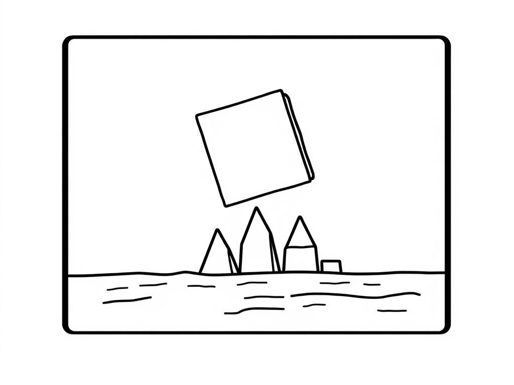 Landscapes Coloring Page