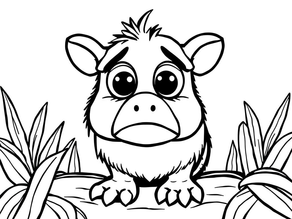 Cow Coloring Page