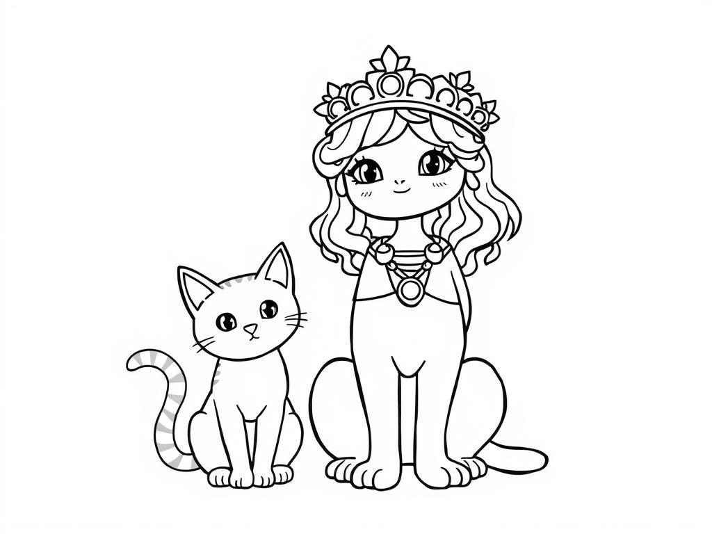 Preview of Athena and a kitty