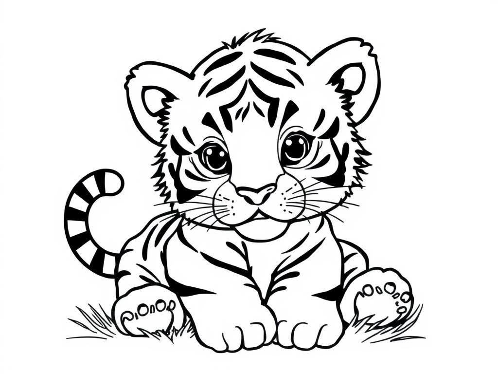 Preview of Baby Tiger