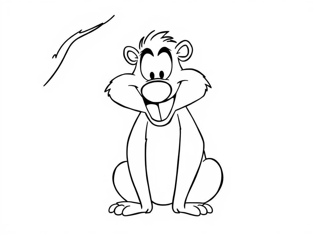Groundhog Coloring Page: A Fun and Creative Activity for Kids and Adults