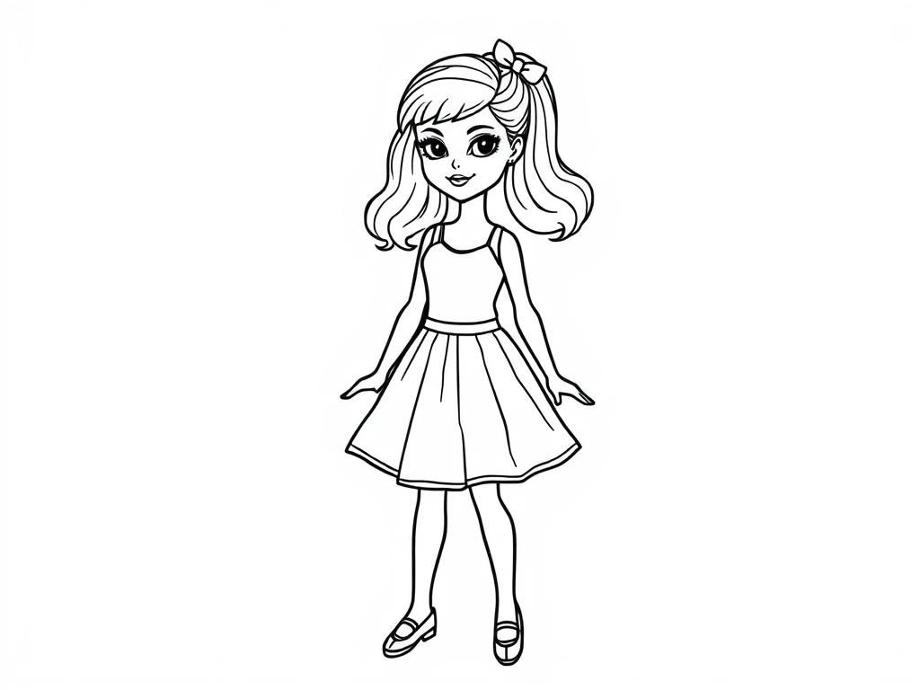 Preview of barby doll in a skirt