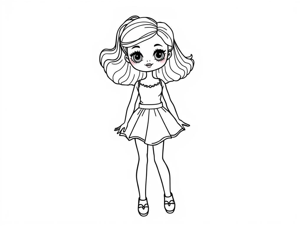 Preview of barby doll in a skirt